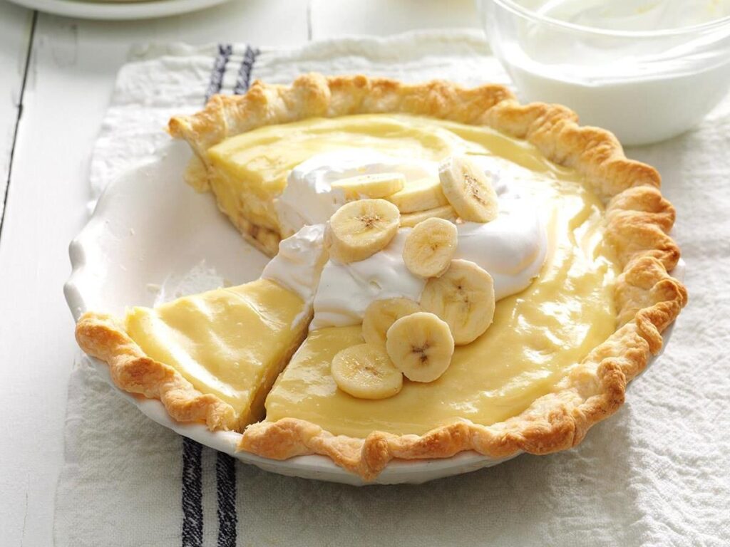 Пирог банановый